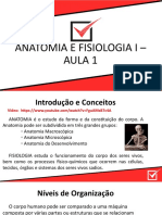 Anatomia e Fisiologia