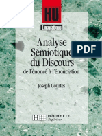 Analyse Sémiothique Du Discours