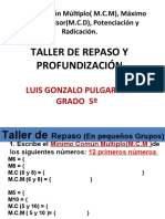 Taller de Repaso 5c2b0 Potenciacic3b3n y Radicacic3b3n 2