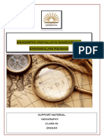 Class Xii Geography SSM