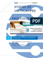 Informe de Practicas Pre