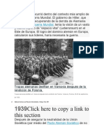 1939 Click Here To Copy A Link To This Section: Holocaus To Primera Guerra Mundial