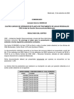 Ue 0003 22 Comunicado Prorroga Presentacion Docuementacion Sorteo General