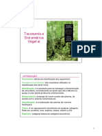 Biologia Botânica - Sistemática Vegetal