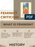 Feminist Criticism Approach