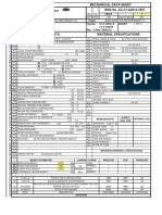 Attachment-K Data Sheet For Blow Down Vesseles - 31-C-007A&B