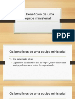 93 - Os Benefícios de Uma Equipe Ministerial - 25.07