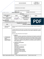 Estandarización Instructivo Manejo Medicamentos de Control Especial