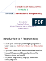 FAL (2022-23) CSE1006 ETH AP2022232000618 Reference Material I 24-Aug-2022 Introduction To R Programming