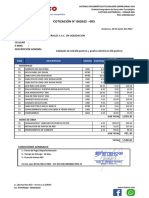 Proforma - Cableado Estructurado y Electricos