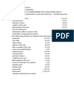 AFM-Module 4 Part-B Ratio Analysis Problems