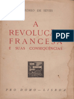 A Revolução Francesa e Suas Conseqüências - Embaixador António de Sèves, 1944