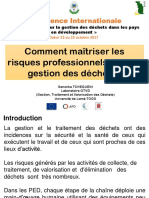 Comment Maitriser Les Risques Professionnels Dans La Gestion Des Dechets GTVD