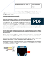 Práctica No. 9 Configuración de La Pantalla OLE ssd1306, Sensor de Temperatura LM35 y El ESP32