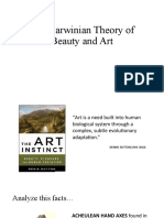 The Darwinian Theory of Beauty and Art