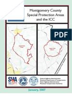 Montgomery County Special Protection Areas and The ICC: January, 2007