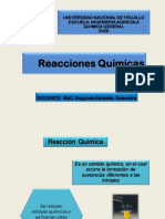 Semana 10 Reacciones Quimicas