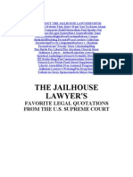 The Jailhouse Lawyer Favorite Cases