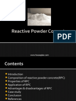 Reactive Powder Concrete