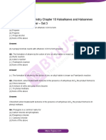 Chemistry Worksheets Class 12 On Chapter 10 Haloalkanes and Haloarenes Worksheet With Answer Set 3.docx 1