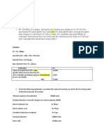 Problem Sheet On Inventory Theory