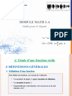 Cours Outils Pour Le Signal - Étudiants-2018-2019