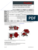 Quick Facts FireDos Proportioners GENIII FD6000