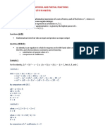 Polynomials, Cubic Equations, and Partial Fractions Lecture