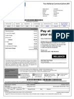 Your Reliance Communications Bill