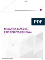 Mecânica Clássica - Aula 03