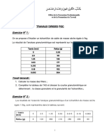 Travau خلفx dirigés 2022