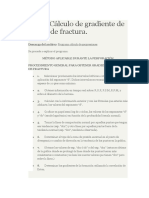 Calculo Del Gradiente de Fractura y de Presion de Poro