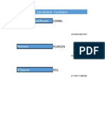 Regression Functions