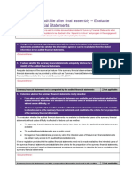 Append To The Audit File After Final Assembly - Summary Financial Statements July 2019