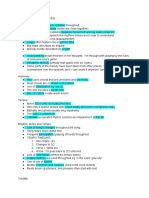 Defying Gravity Cheat Sheet