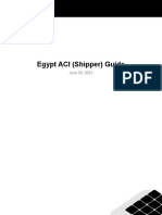 Egypt ACI Shipper Guide