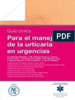 Guia Manejo Urticaria en Urgencias