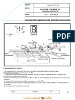 Devoir de Synthèse N°1 - Génie Électrique - 3ème Technique (2012-2013) MR Khiari