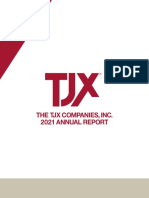 TJX 2021 Annual Report and 10 K