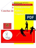 Infraestructura Manual Canchas Deportiva