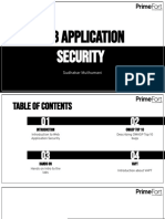 Web Application Security