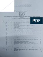 Python (Previous Year Question Paper)