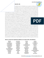 La Biblia 35 X 35 Sopa de Letras