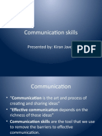 Principles of Effectuive Communication