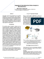 X-Ray Computed Tomography For Non-Destructive Failure Analysis in Microelectronics