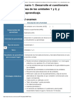 (AAB01) Cuestionario 1. Desarrolle El Cuestionario de Refuerzo en Línea de Las Unidades 1 y 2, y Retroalimente Su Aprendizaje