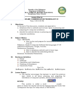 Ict Grade 10 Lesson-Plan Final