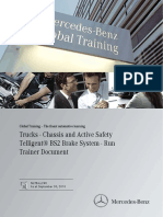 Trucks Chassis and Active Safety Telligent® BS2 Brake System Run Trainer Document