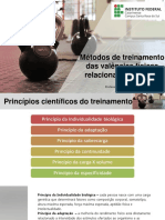 Métodos de Treinamento Valências Físicas Relacionadas A Saúde - 2019 2