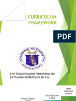 K-12 Curriculum Framework